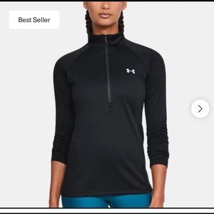 Under Armour Jet Black Women’s Half Zip Jacket